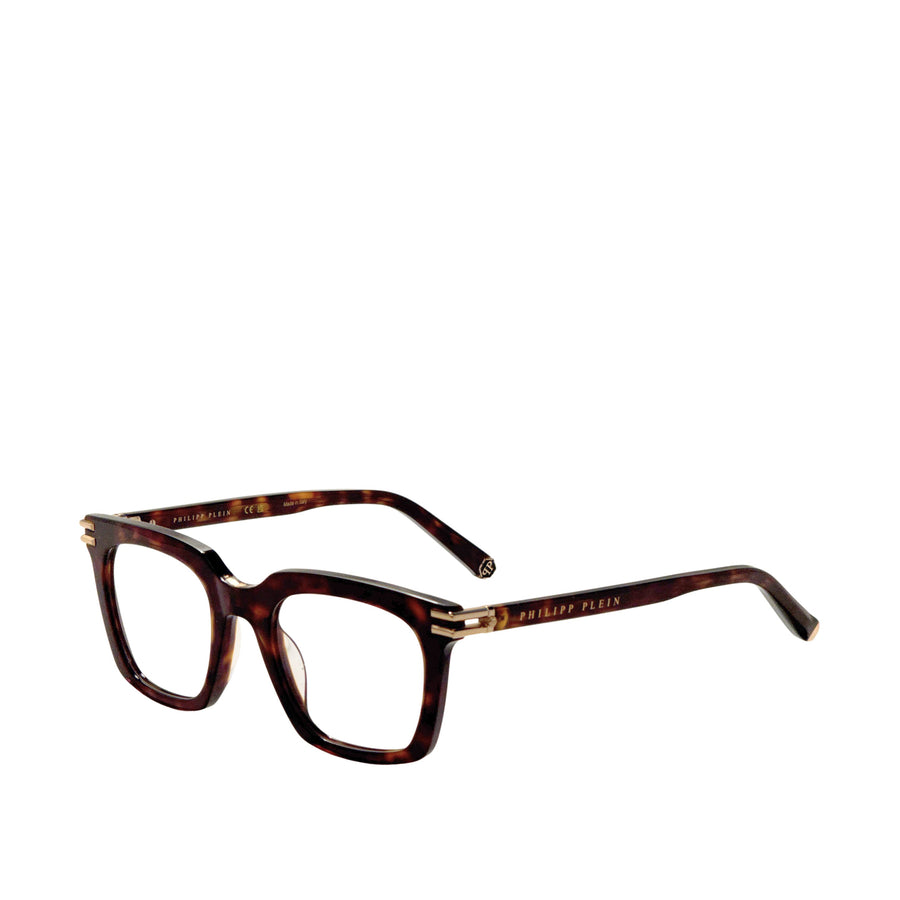 Preloved - Philipp Plein Mens 51mm Dark Havana Eyeglasses Vpp115m510722 One Color