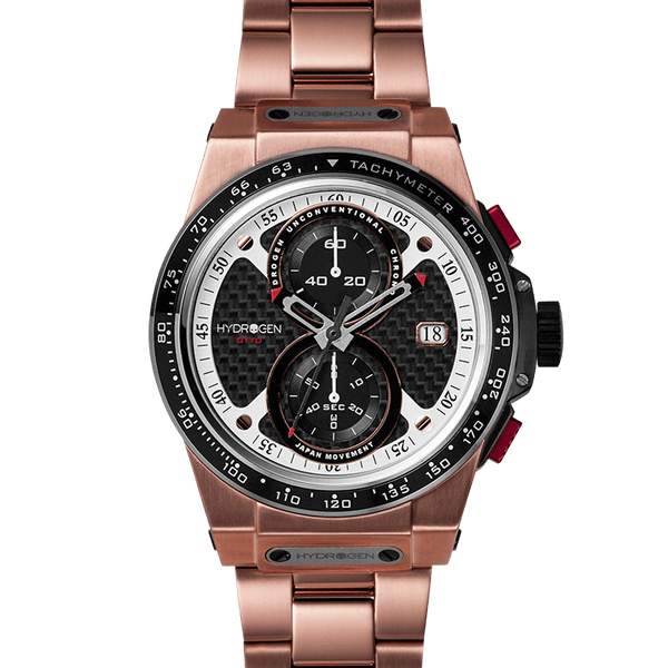 Preloved - Hydrogen Otto Chrono Mens 44mm Quartz Watch Hw514404 One Color Watches