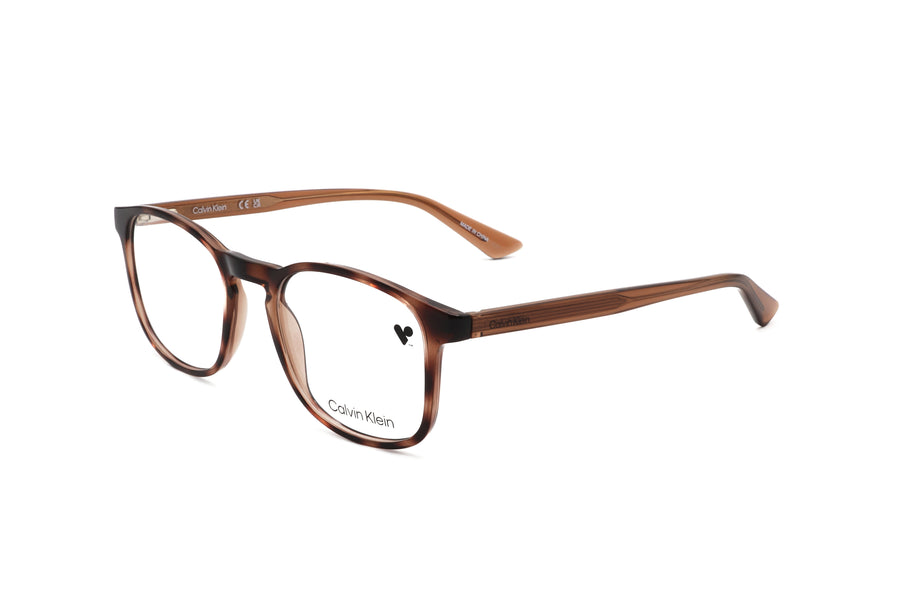 Preloved - Calvin Klein Mens 52 Mm Havana Eyeglasses Ck23517-240-52 One Color
