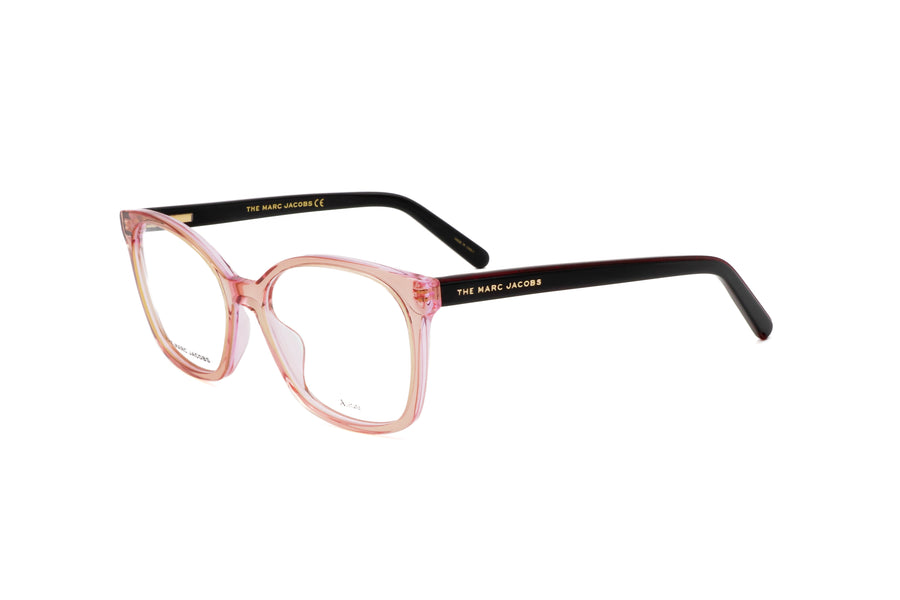 Preloved - Marc Jacobs Womens 53 Mm Pink Black Eyeglasses Marc464-130-53 One Color