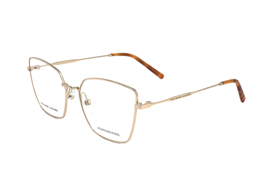 Preloved - Marc Jacobs Womens 56mm Gold Havana Eyeglasses Marc561-06j-56 One Color