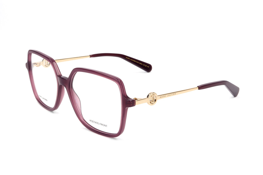 Preloved - Marc Jacobs Womens 54mm Violet Eyeglasses Marc691-691-54 One Color
