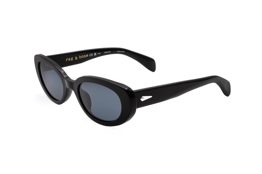 Preloved - Rag & Bone Womens 52 Mm Black Sunglasses Rnb1061-S-807-52 One Color