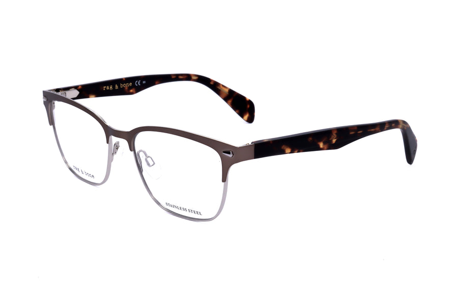 Preloved - Rag & Bone Womens 53 Mm Champagne Eyeglasses Rnb3022-Ham-53 One Color