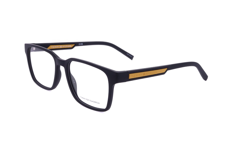Preloved - Tommy Hilfiger Mens 54mm Matt Black Eyeglasses Th2093-Dl5-54 One Color