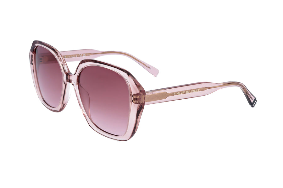 Preloved - Tommy Hilfiger Womens 54mm Nude Sunglasses Th2105-S-Fwm-54 One Color