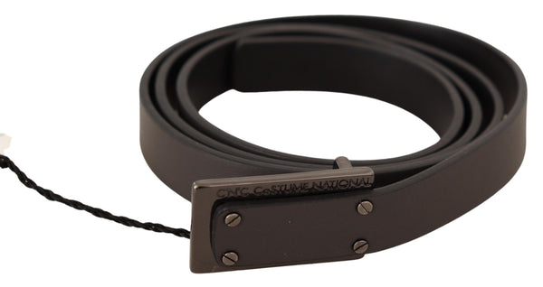 Costume National 100% Leather belt in brown