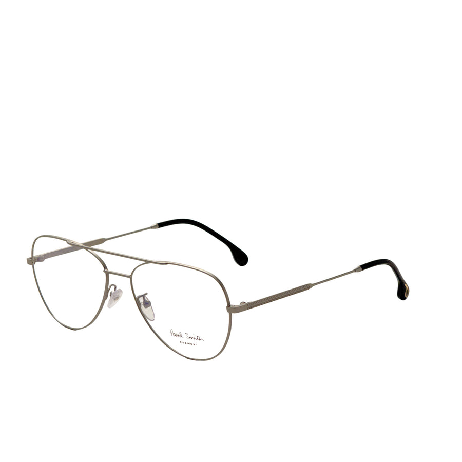 Preloved - Paul Smith Unisex Angus 58mm Matte Silver Eyeglasses Psop006v2-003-58 One Color