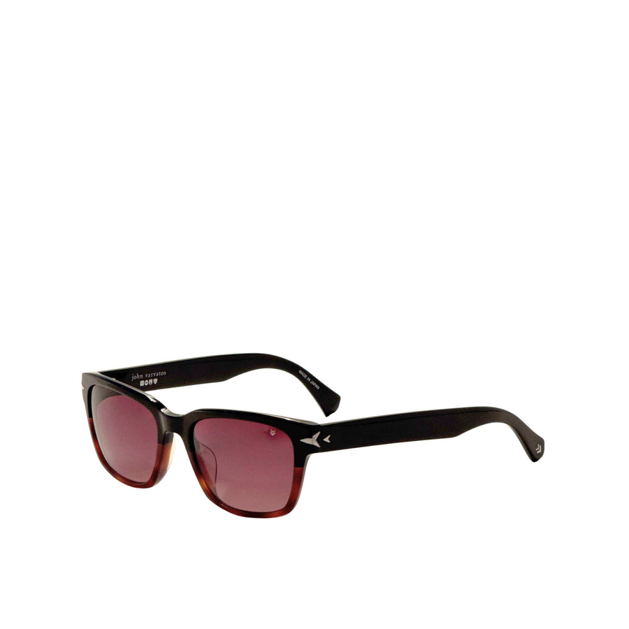Preloved - John Varvatos Mens 54 Mm Black Havana Sunglasses Sjv561540bla One Color