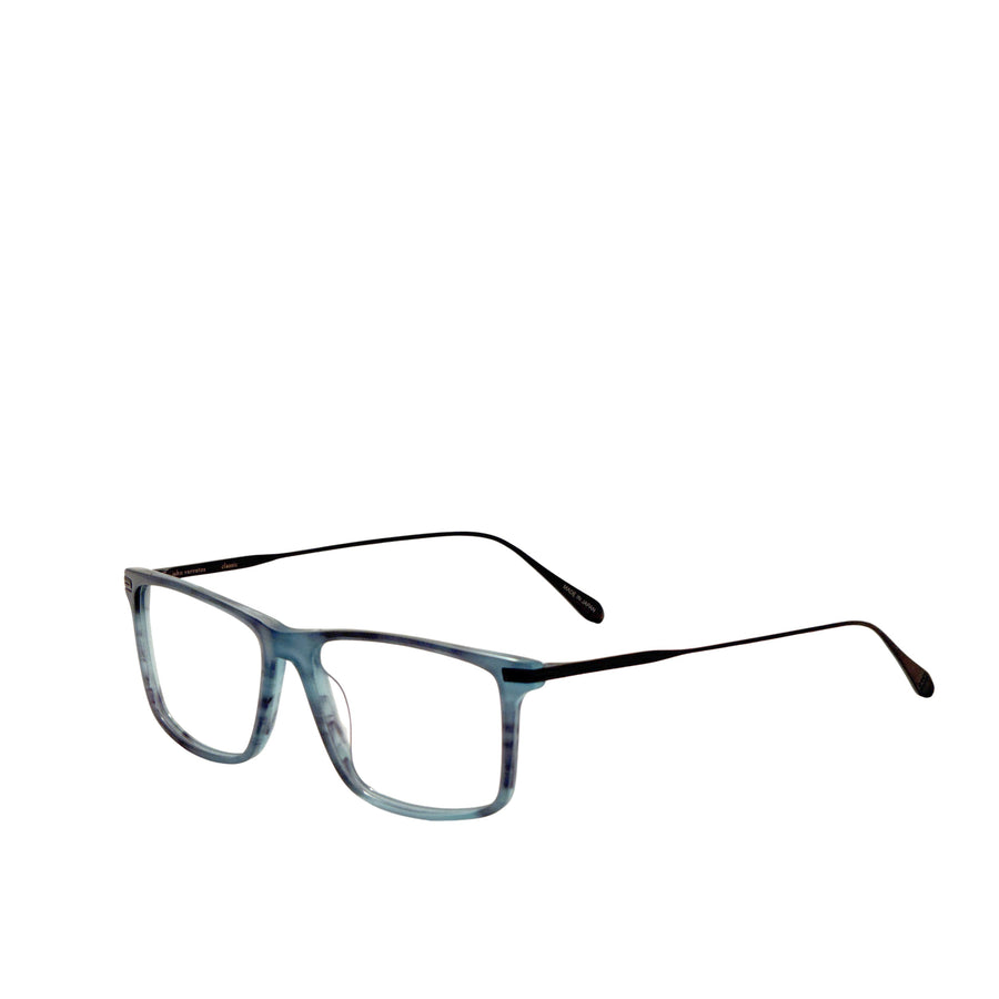 Preloved - John Varvatos Mens 56 Mm Blue Horn Eyeglasses V403560ble One Color
