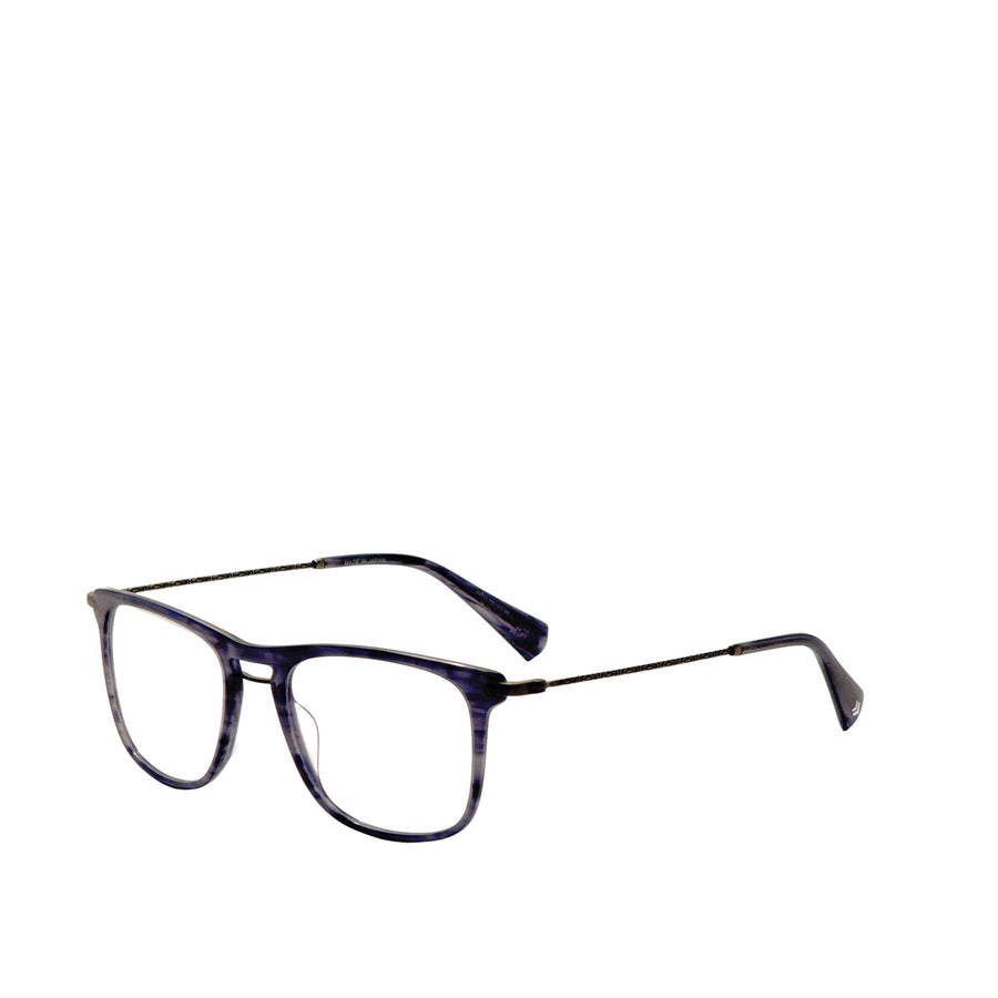 Preloved - John Varvatos Mens 52 Mm Blue Horn Eyeglasses Vjv420520blh One Color
