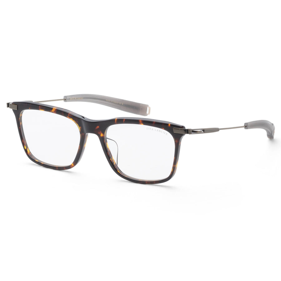 Preloved - Dita Mens Lancier 54mm Tortoise White Gold Antique Eyeglasses Dlx405-54-02-Z One Color