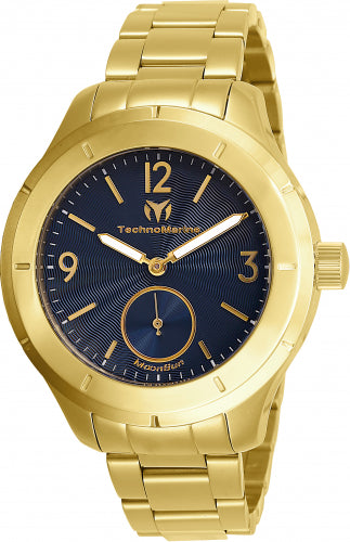 Preloved - Technomarine Mens Moonsun 42mm Quartz Watch Tm-818002 One Color Watches