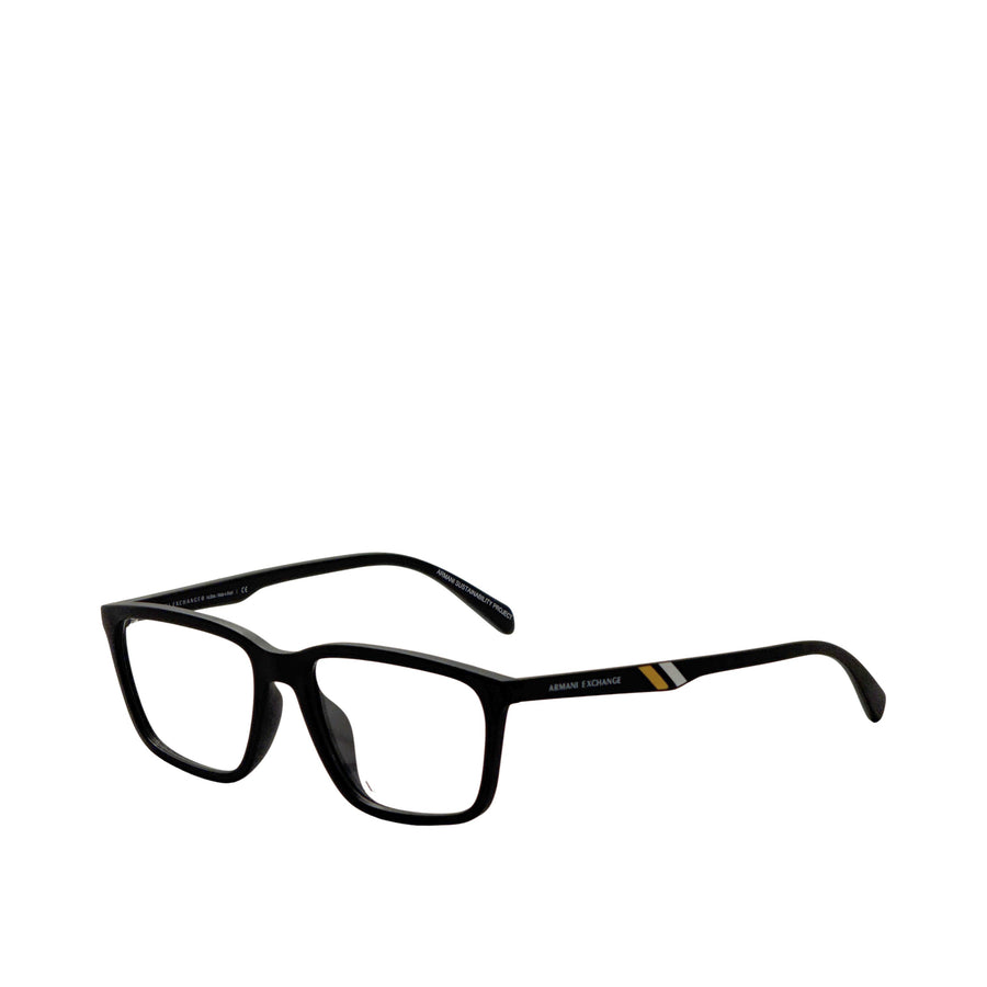 Preloved - Armani Exchange Mens 55mm Matte Black Eyeglasses Ax3089u-8078-55 One Color