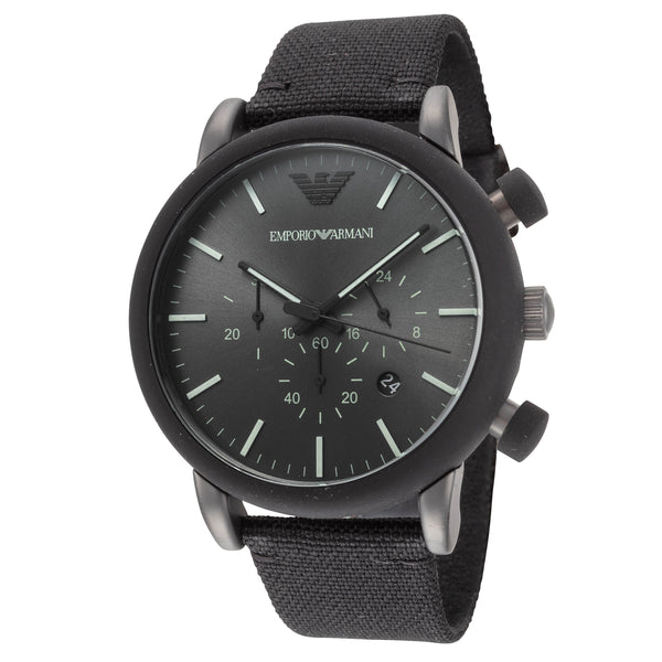 Preloved - Emporio Armani Mens Luigi 46mm Quartz Chronograph Watch Ar11409 One Color Watches