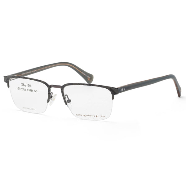 Preloved - John Varvatos Mens 53mm Black Eyeglasses Vjvc007530bla One Color