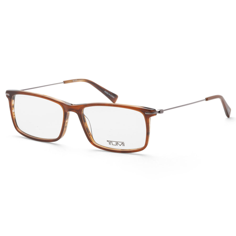 Preloved - Tumi Mens 57mm Brown Eyeglasses Vtu019-5703bq One Color
