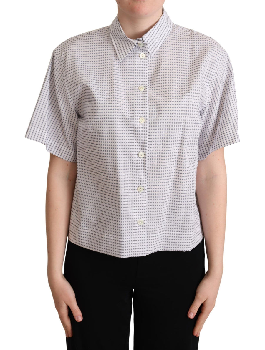 Dolce & Gabbana 100% Cotton blouse in white