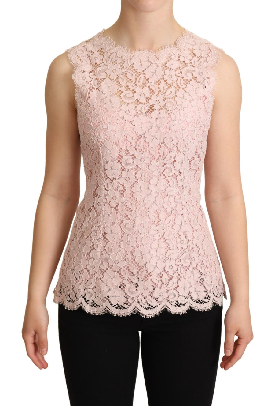 Dolce & Gabbana 75% Cotton blouse in pink
