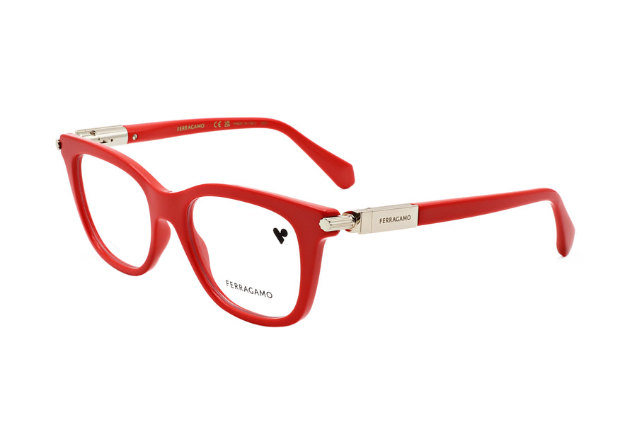 Preloved - Ferragamo Womens 50mm Red Eyeglasses Sf2973-600-50 One Color