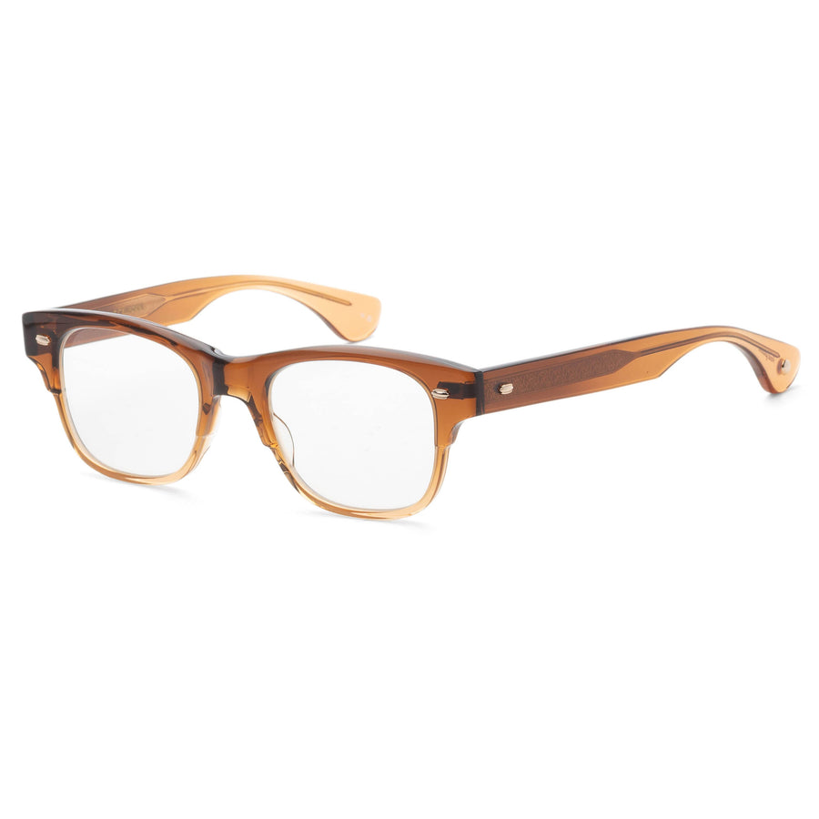 Preloved - Garrett Leight Womens Rodriguez 48mm Golden Fade Eyeglasses 1124-48-Gof One Color