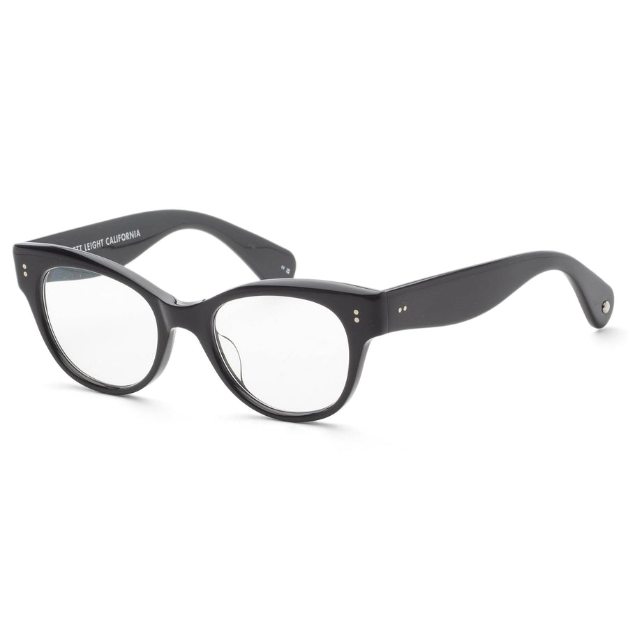 Preloved - Garrett Leight Womens Octavia 49mm Black Eyeglasses 1135-49-Bk One Color