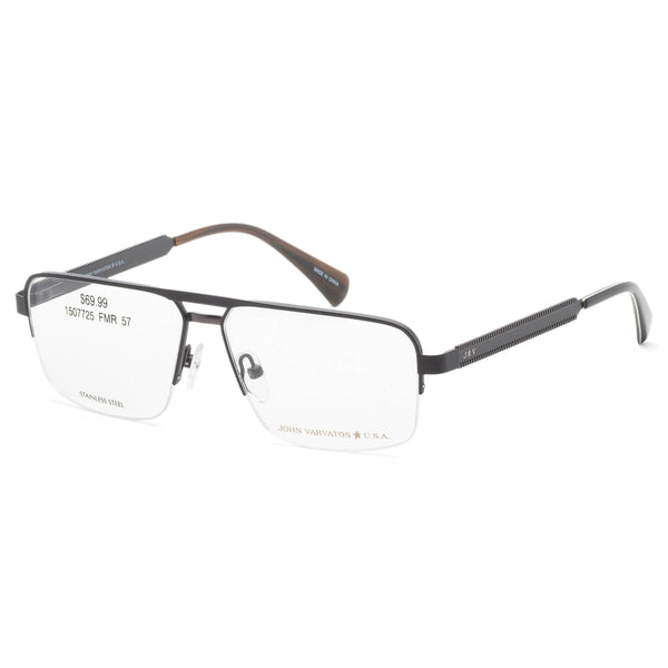 Preloved - John Varvatos Mens 57mm Black Eyeglasses Vjvc005570bla One Color