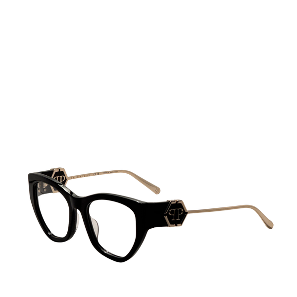 Preloved - Philipp Plein Womens 54 Mm Black Eyeglasses Vpp123m540700 One Color