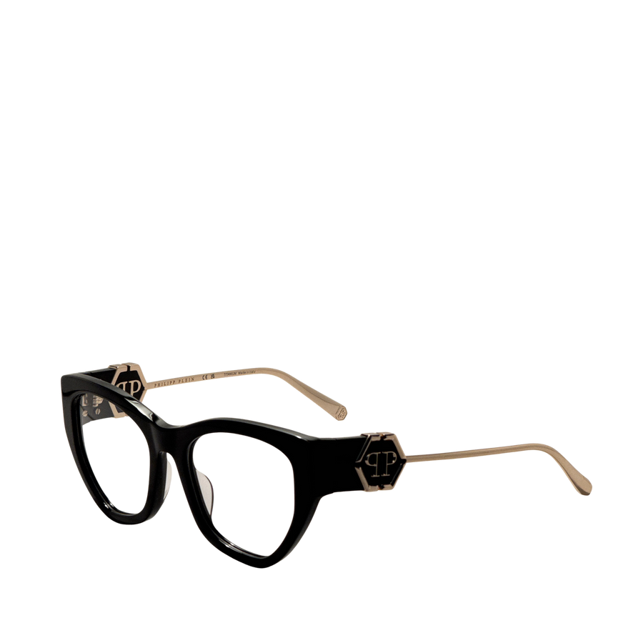 Preloved - Philipp Plein Womens 54 Mm Black Eyeglasses Vpp123m540700 One Color