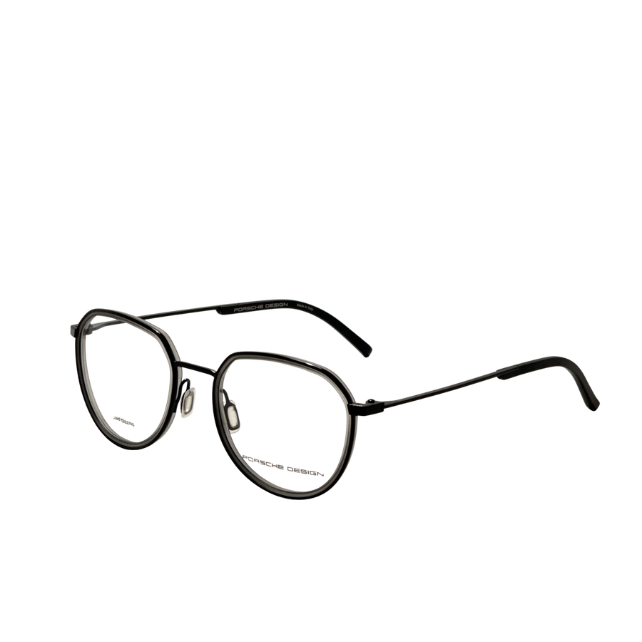 Preloved - Porsche Design Mens 53 Mm Black Eyeglasses P8740-53a000 One Color