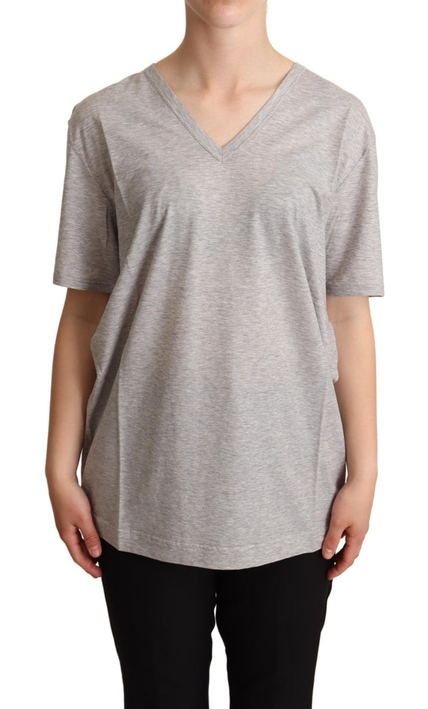 Dolce & Gabbana 100% Cotton t-shirt in gray