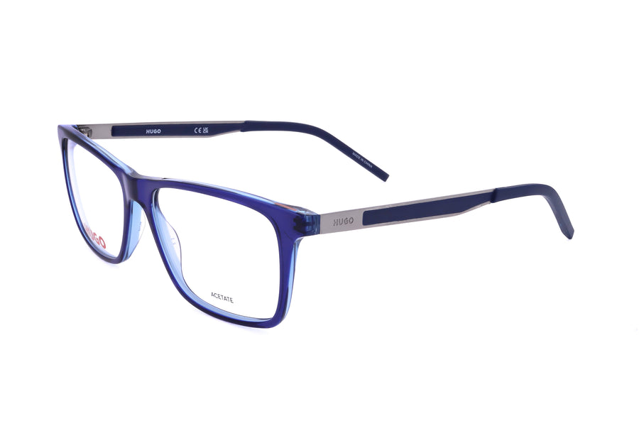 Preloved - Hugo Boss Mens 55mm Blue Azure Eyeglasses Hg1140-Zx9-55 One Color