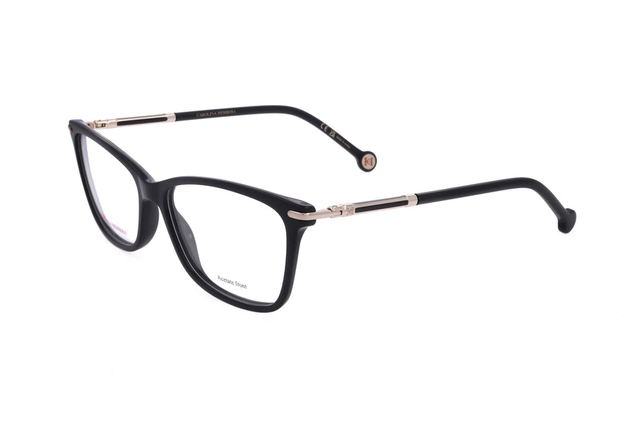 Preloved - Carolina Herrera Womens 54mm Black Eyeglasses Her0271-807-54 One Color