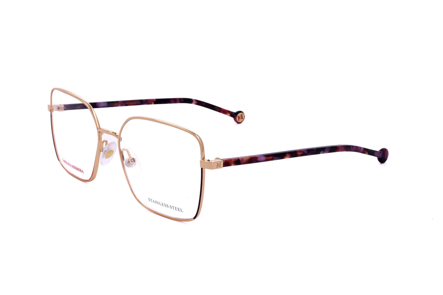 Preloved - Carolina Herrera Womens 53mm Violet Gold Eyeglasses Her0248-Bsu-53 One Color