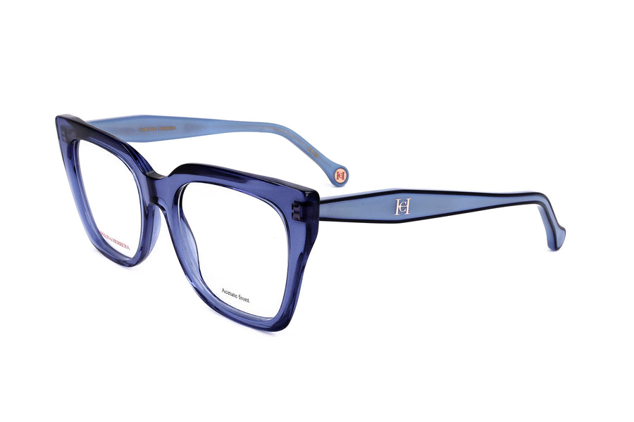 Preloved - Carolina Herrera Womens 53mm Blue Azure Eyeglasses Her0227-Zx9-53 One Color