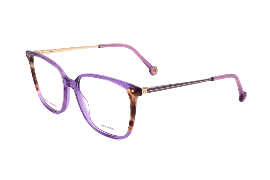 Preloved - Carolina Herrera Womens 53mm Violet Havana Eyeglasses Her0165-Hkz-53 One Color