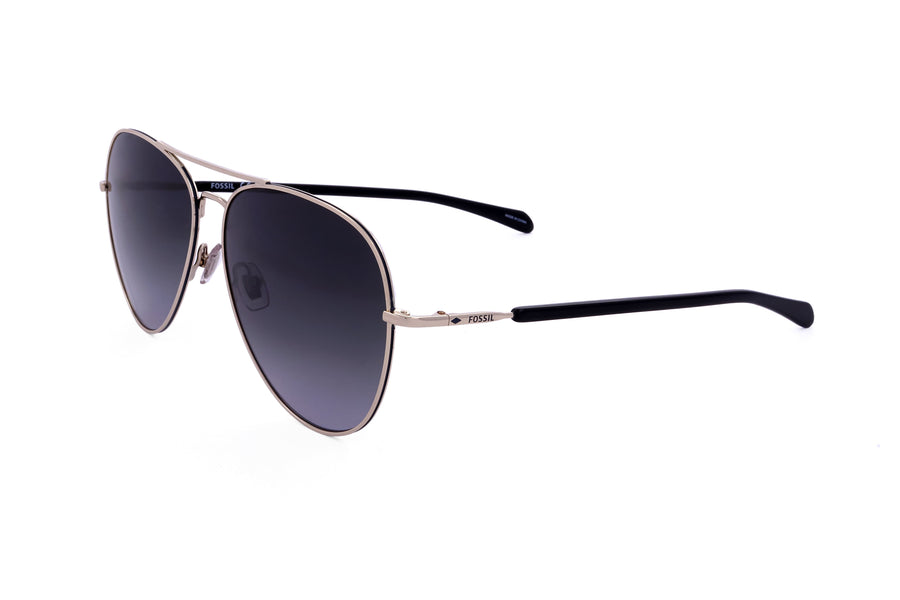Preloved - Fossil Unisex 61mm Light Gold Sunglasses Fos3104-G-S-3yg-61 One Color