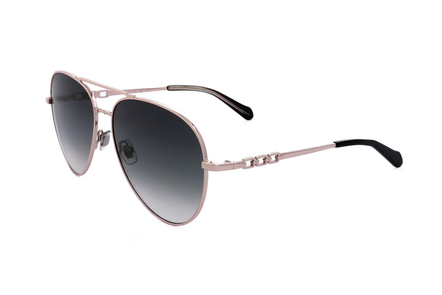 Preloved - Fossil Womens 59mm Light Gold Sunglasses Fos2140-G-S-3yg-59 One Color