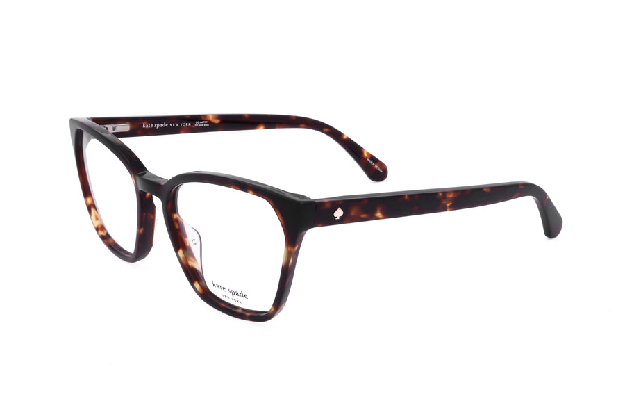 Preloved - Kate Spade Womens 52mm Havana Eyeglasses Esti-086-52 One Color