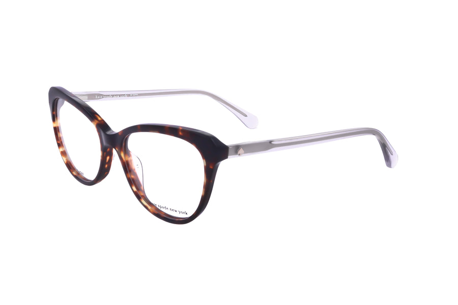 Preloved - Kate Spade Womens 52mm Havana Eyeglasses Chantelle-086-52 One Color