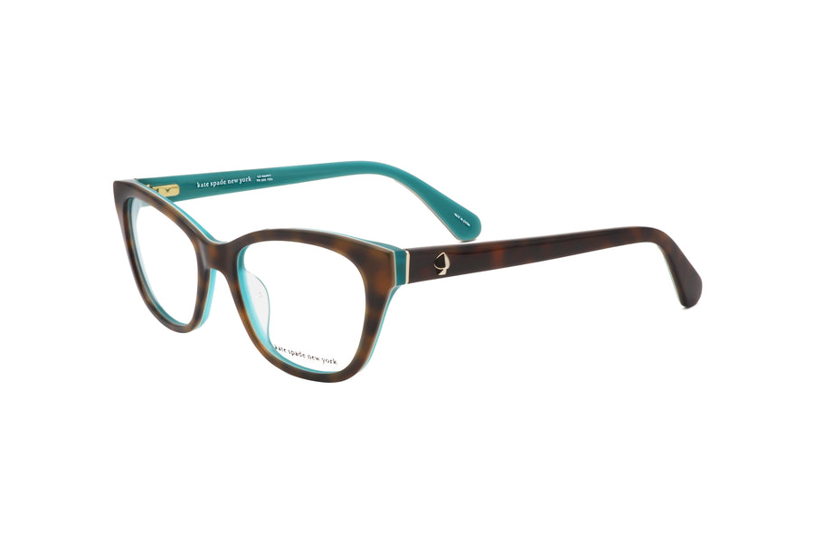 Preloved - Kate Spade Womens 50mm Havana Eyeglasses Carolan-086-50 One Color