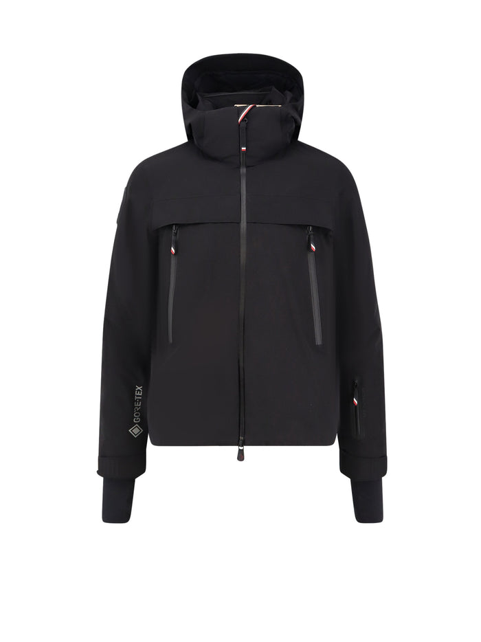 Moncler Grenoble Jackets Black Poliestere