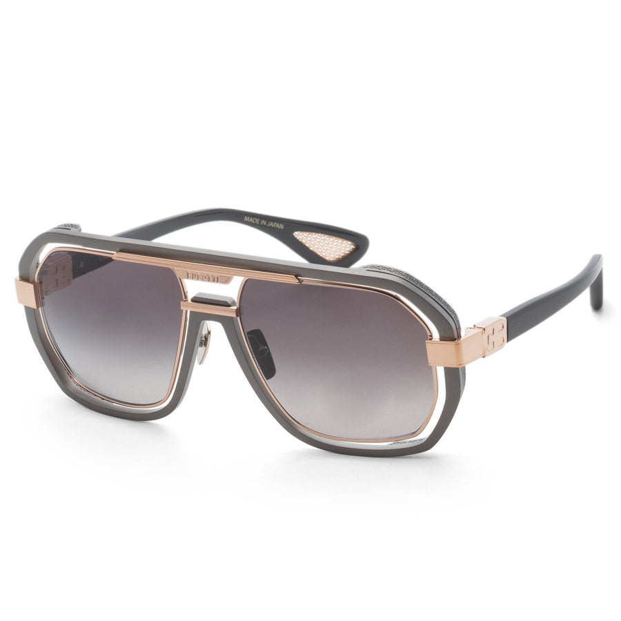 Preloved - Bugatti Unisex 52mm Matte Gunmetal Rose Gold Sunglasses 08-Mgm-Rg One Color