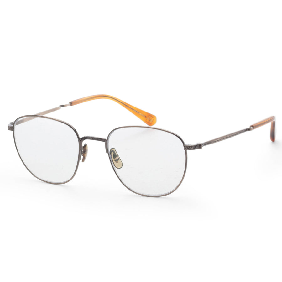 Preloved - Garrett Leight Unisex Griffith Iii C 51mm Gold Saffron Tortoise Eyeglasses Ml303 One Color