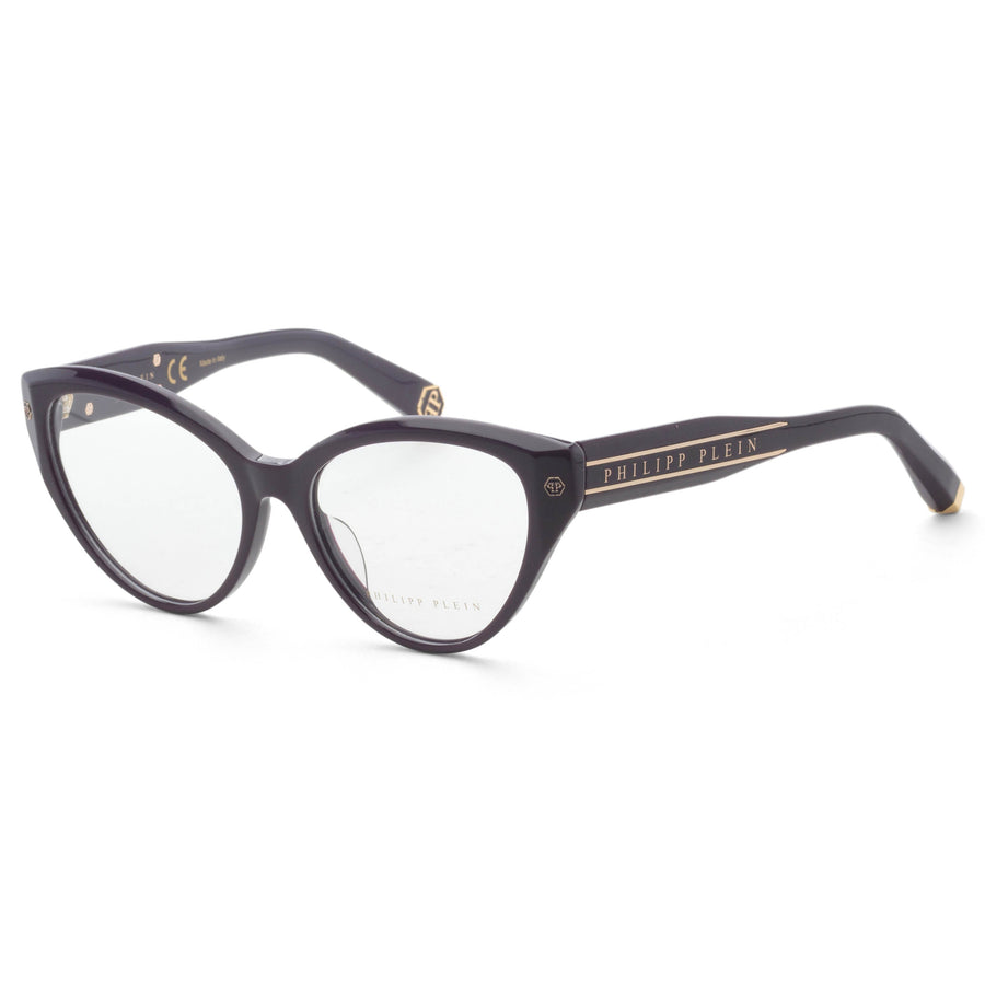 Preloved - Philipp Plein Womens 54 Mm Shiny Violet Eyeglasses Vpp052m5409nu One Color