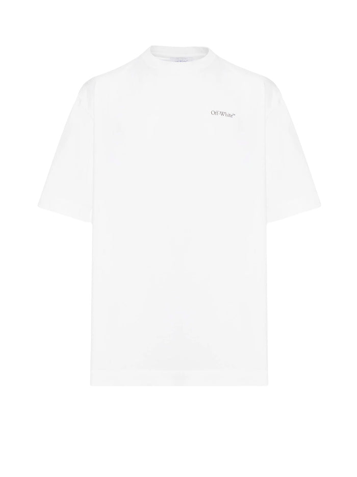 Off White T-Shirts And Polos - Black Cotone