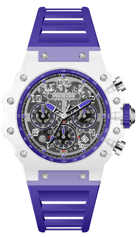 Preloved - Invicta Mens Racing 43.5mm Quartz Watch In-69683 One Color Watches