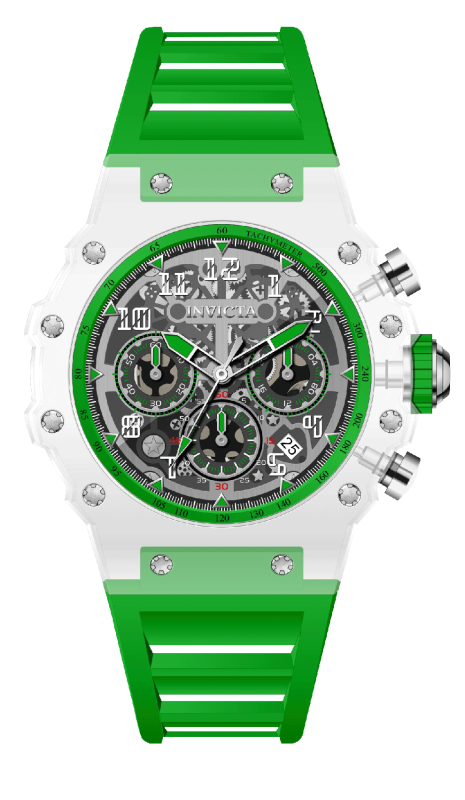 Preloved - Invicta Mens Racing 43.5mm Quartz Watch In-69687 One Color Watches