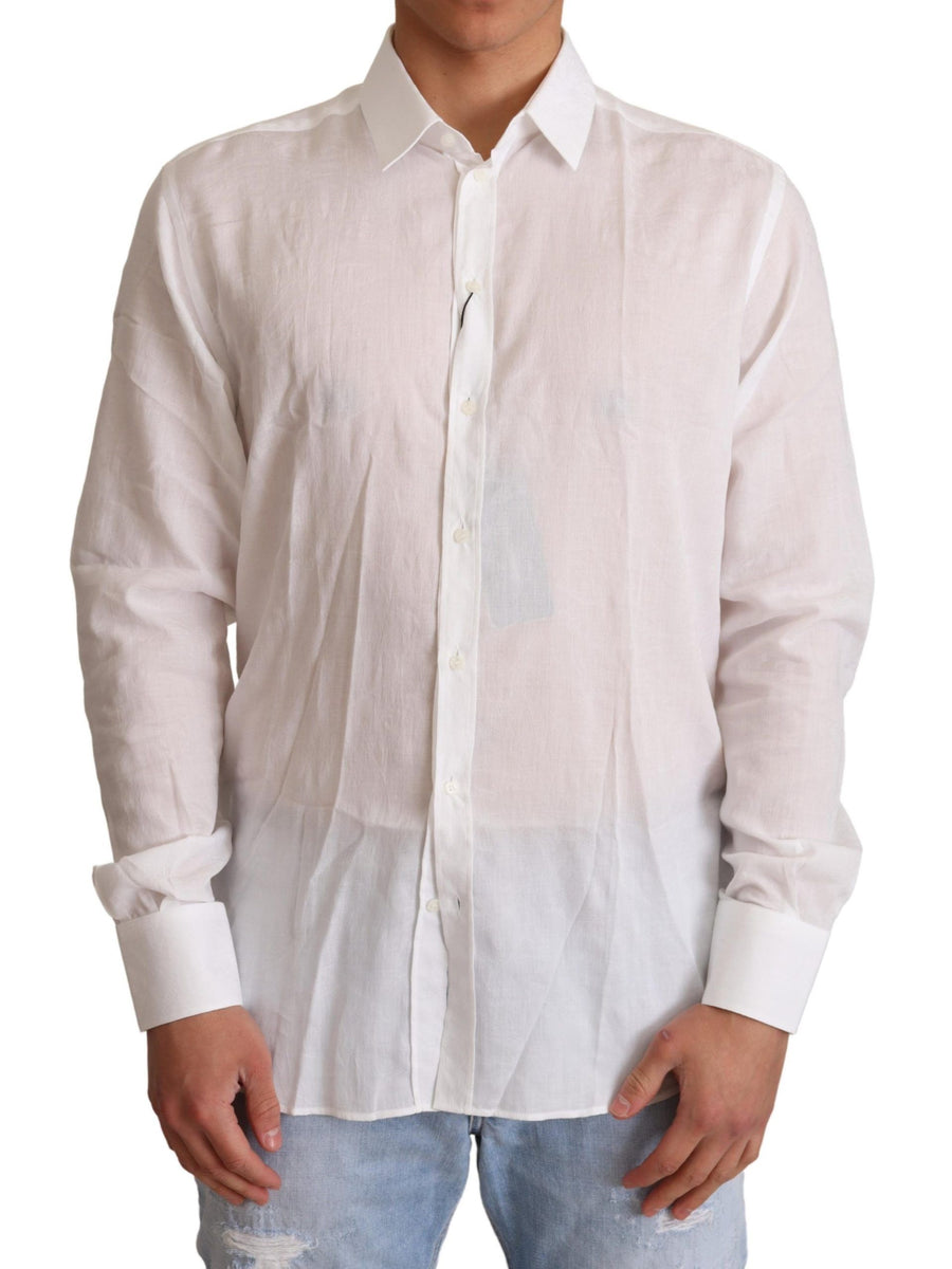 Dolce & Gabbana 100% Cotton shirt in white