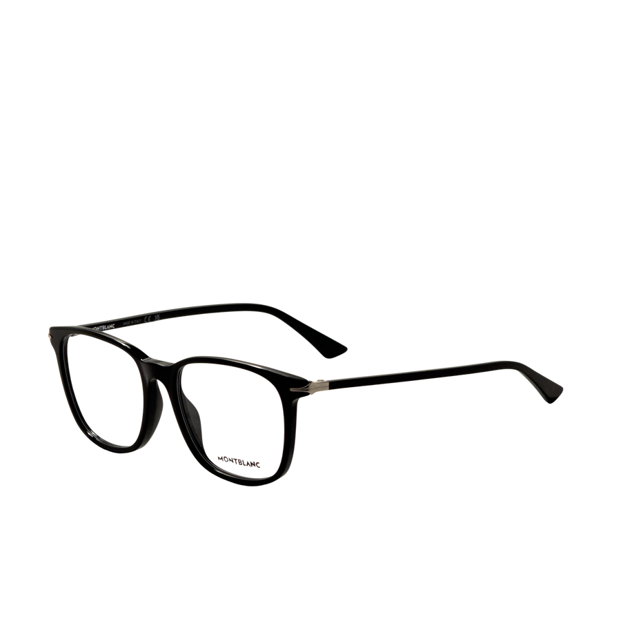 Preloved - Montblanc Mens 54 Mm Black Eyeglasses Mb0338o-006-54 One Color